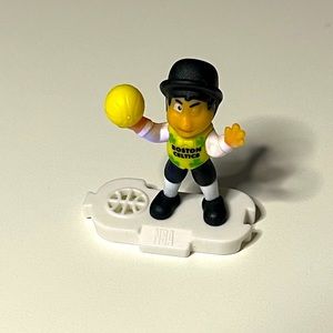 SOLD NBA Boston Celtics Mini Figurine Kinder Joy Surprise Toy Lucky Leprechaun